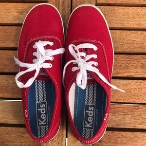 Keds red sneakers